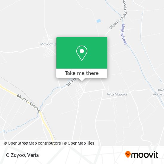 Ο Ζυγοσ map