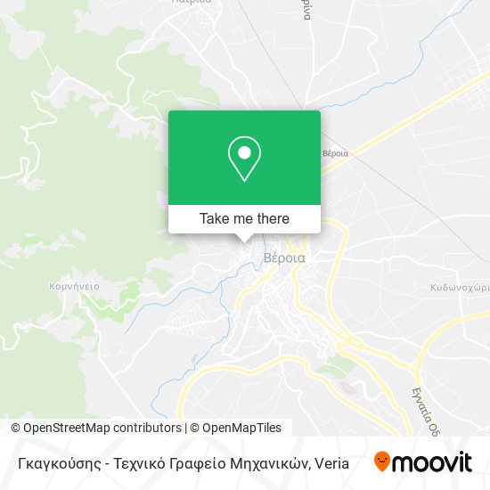 Γκαγκούσης - Τεχνικό Γραφείο Μηχανικών map
