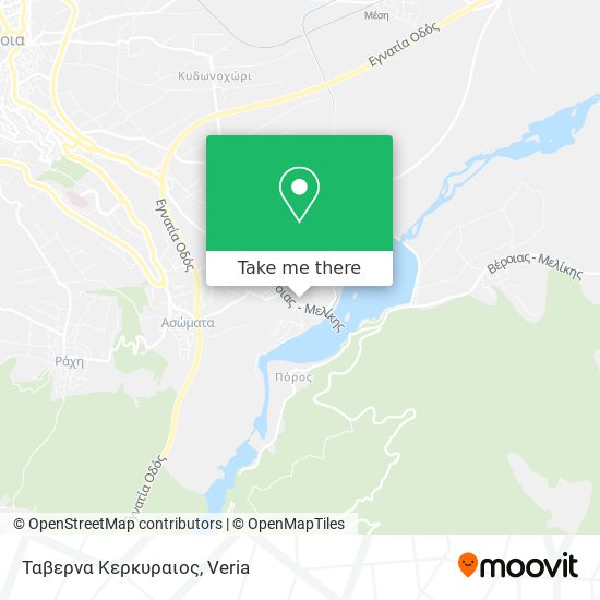 Ταβερνα Κερκυραιος map