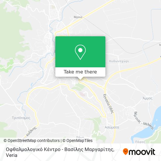 Οφθαλμολογικό Κέντρο - Βασίλης Μαργαρίτης map