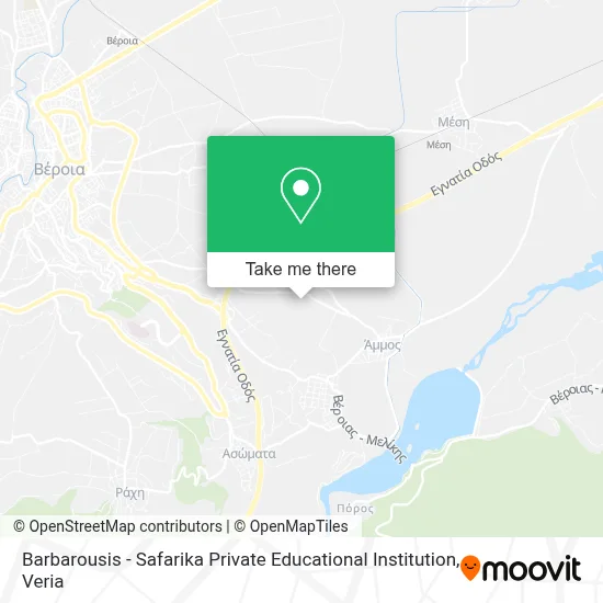 Barbarousis - Safarika Private Educational Institution map