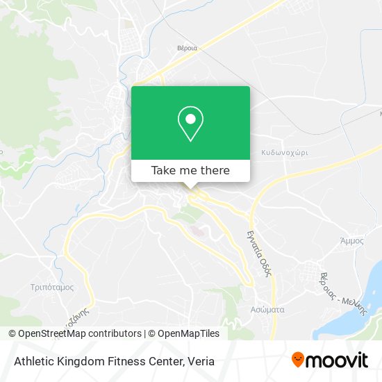 Athletic Kingdom Fitness Center map