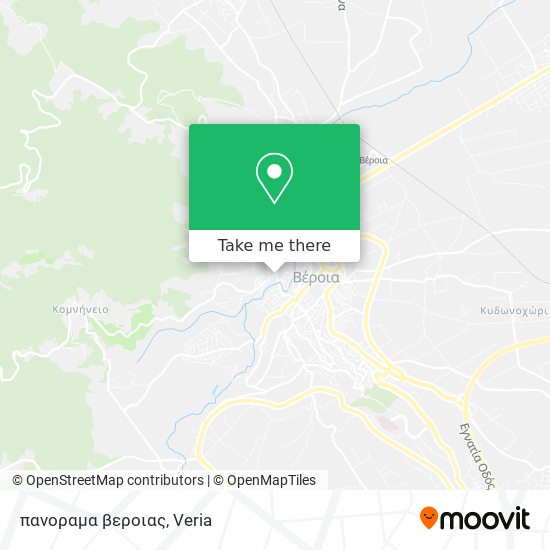 πανοραμα βεροιας map