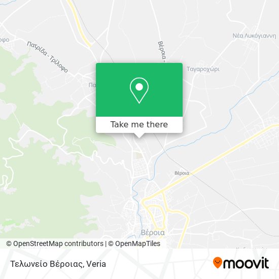 Τελωνείο Βέροιας map