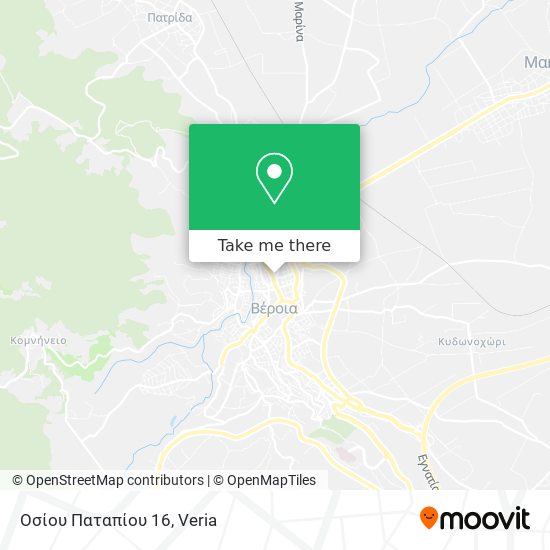 Οσίου Παταπίου 16 map