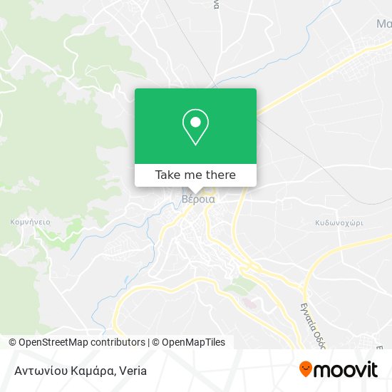 Αντωνίου Καμάρα map