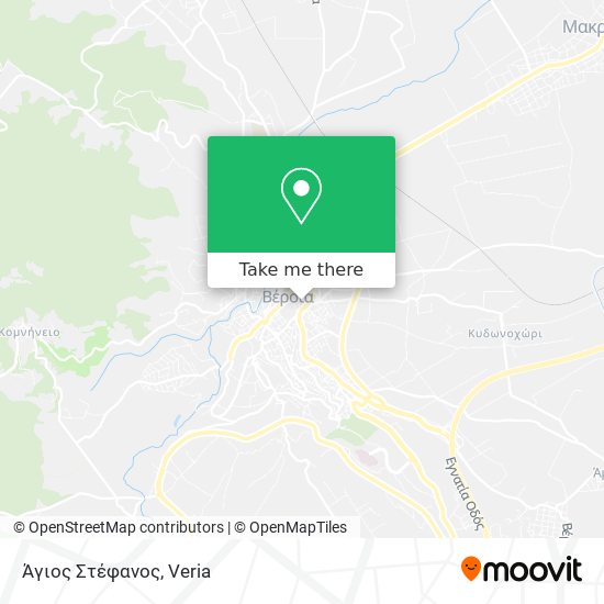 Άγιος Στέφανος map