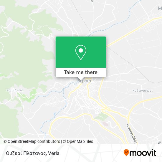 Ουζερί Πλατανος map