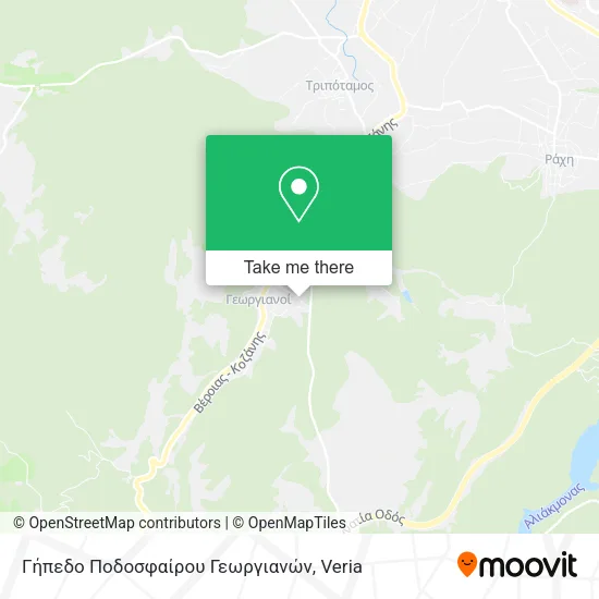 Γήπεδο Ποδοσφαίρου Γεωργιανών map