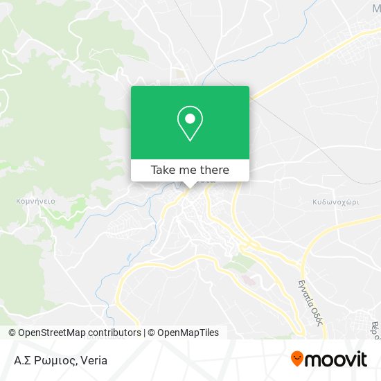 Α.Σ Ρωμιος map