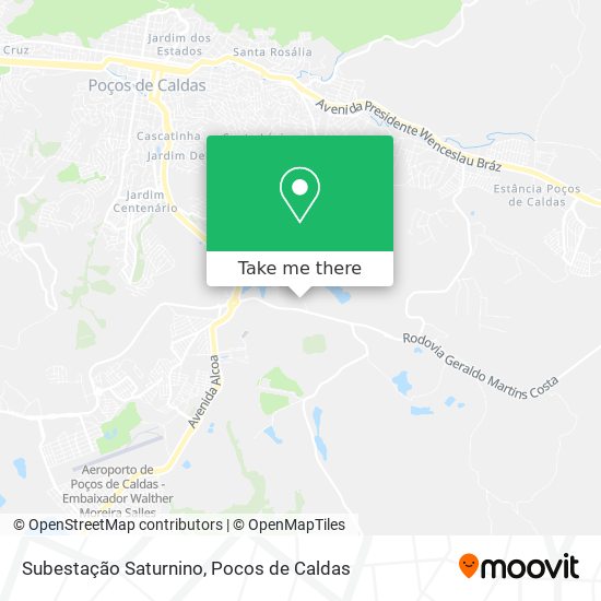 Subestação Saturnino map