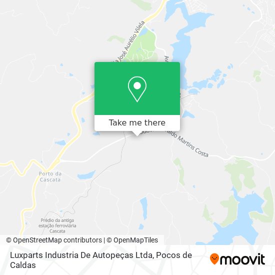 Luxparts Industria De Autopeças Ltda map