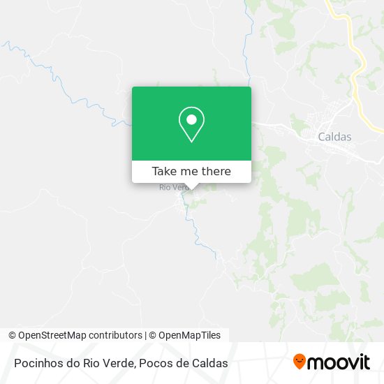 Pocinhos do Rio Verde map