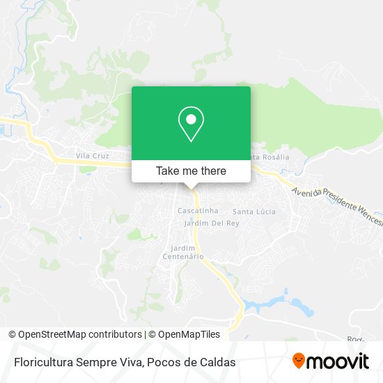 Floricultura Sempre Viva map