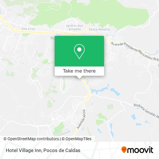 Hotel Village Inn map