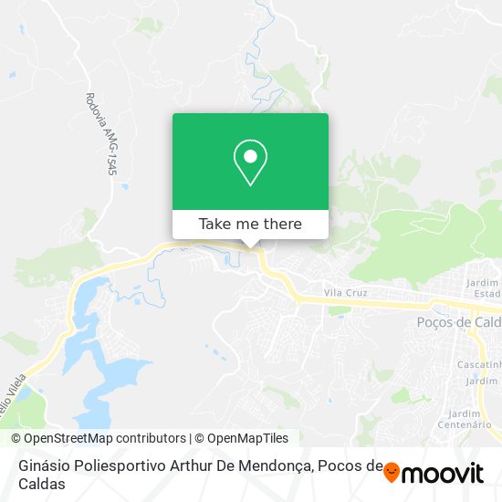Ginásio Poliesportivo Arthur De Mendonça map