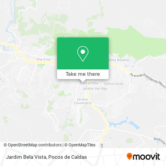 Jardim Bela Vista map