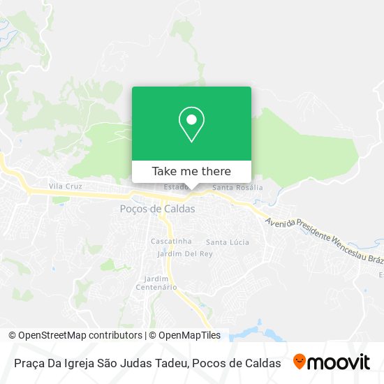 Praça Da Igreja São Judas Tadeu map