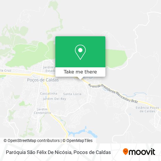 Paróquia São Félix De Nicósia map