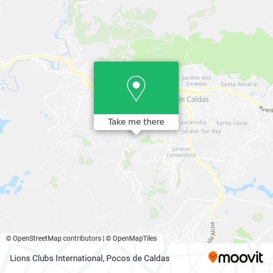 Lions Clubs International map