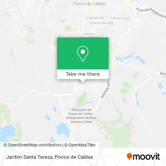 Jardim Santa Tereza map