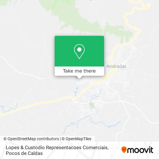 Lopes & Custodio Representacoes Comerciais map
