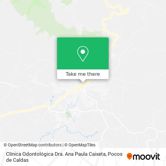 Clínica Odontológica Dra. Ana Paula Caixeta map