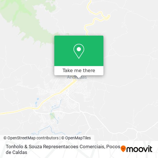 Tonholo & Souza Representacoes Comerciais map
