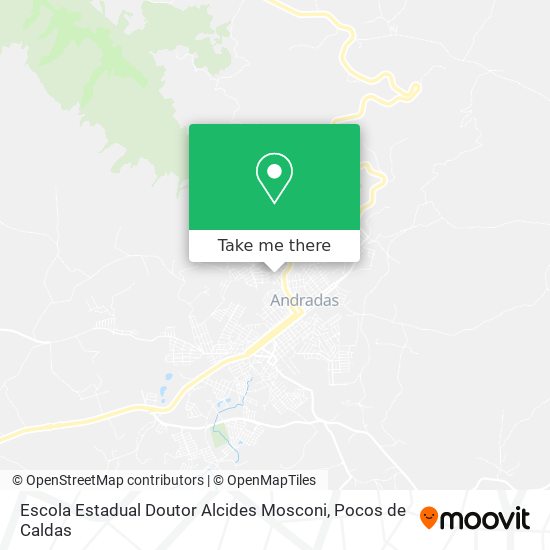 Escola Estadual Doutor Alcides Mosconi map