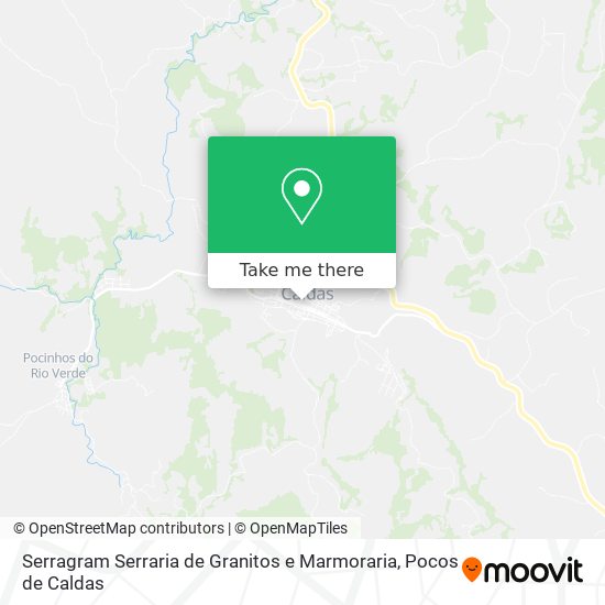 Serragram Serraria de Granitos e Marmoraria map