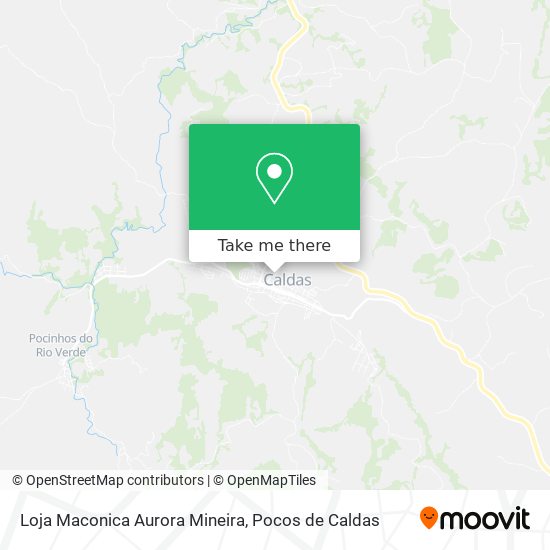 Loja Maconica Aurora Mineira map