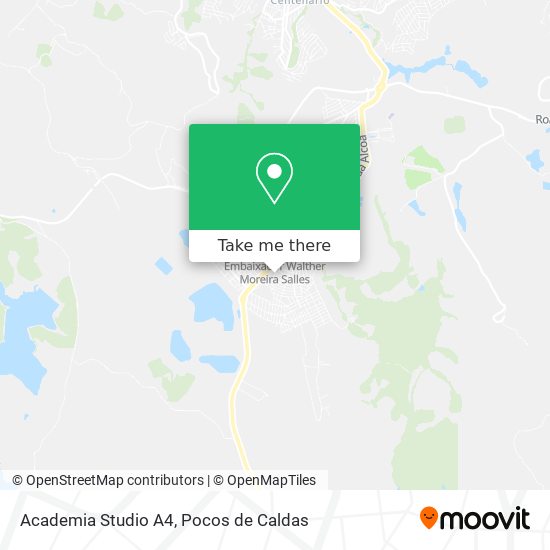 Academia Studio A4 map
