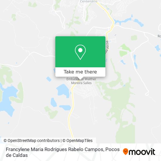 Francylene Maria Rodrígues Rabelo Campos map