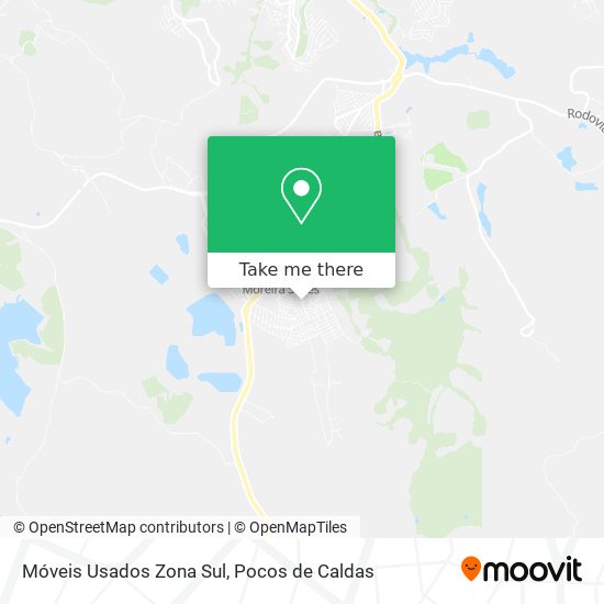 Móveis Usados Zona Sul map