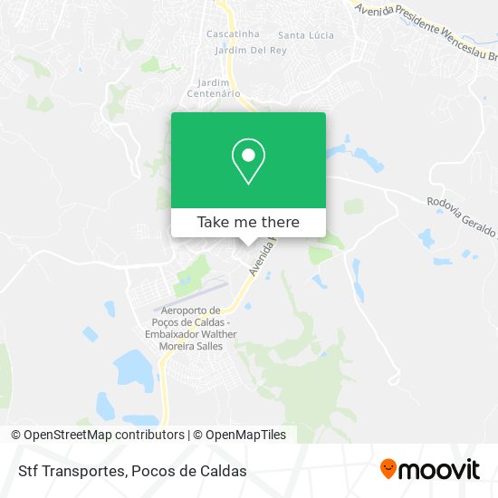 Stf Transportes map