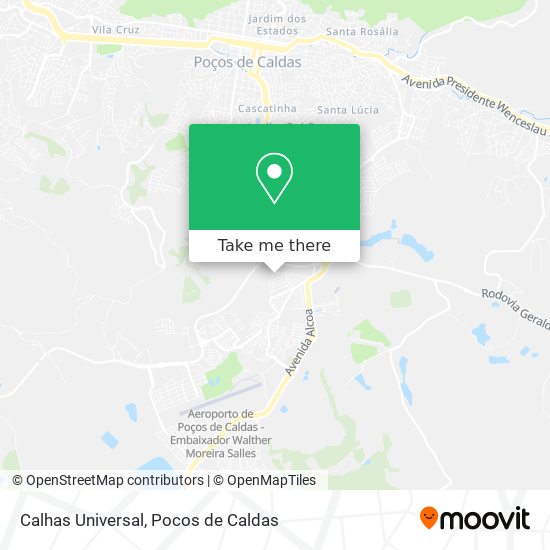 Calhas Universal map