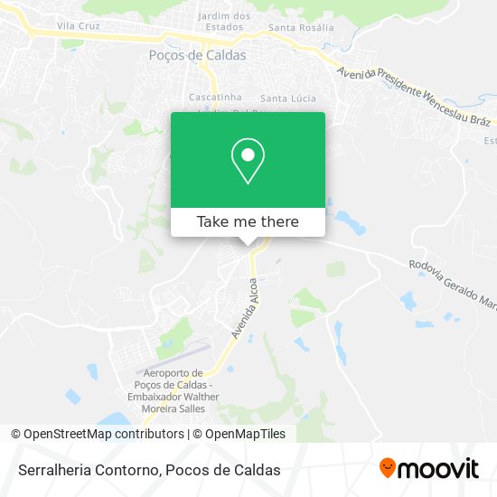 Serralheria Contorno map