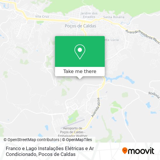 Franco e Lago Instalações Elétricas e Ar Condicionado map