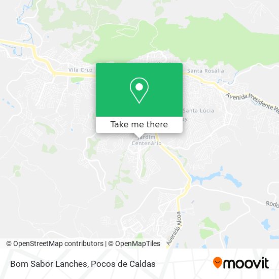 Bom Sabor Lanches map