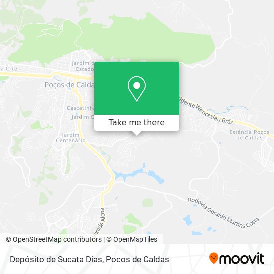 Depósito de Sucata Dias map