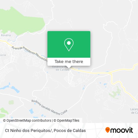 Ct Ninho dos Periquitos/ map