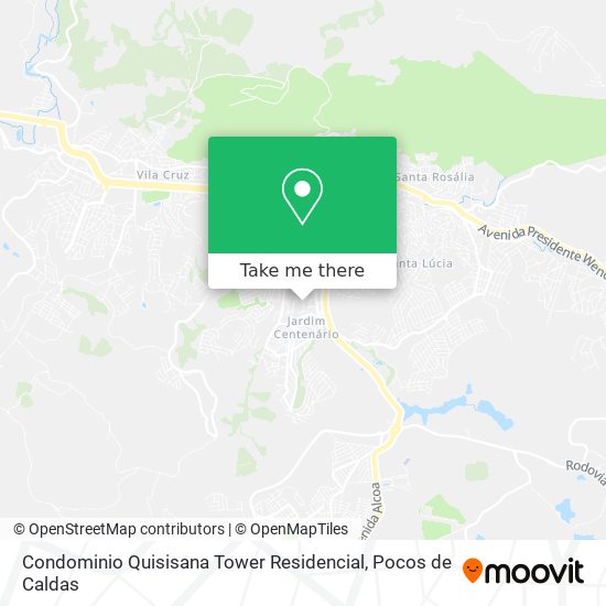 Condominio Quisisana Tower Residencial map