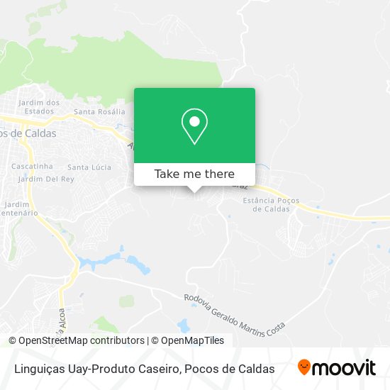 Linguiças Uay-Produto Caseiro map