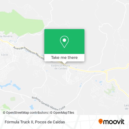 Fórmula Truck II map