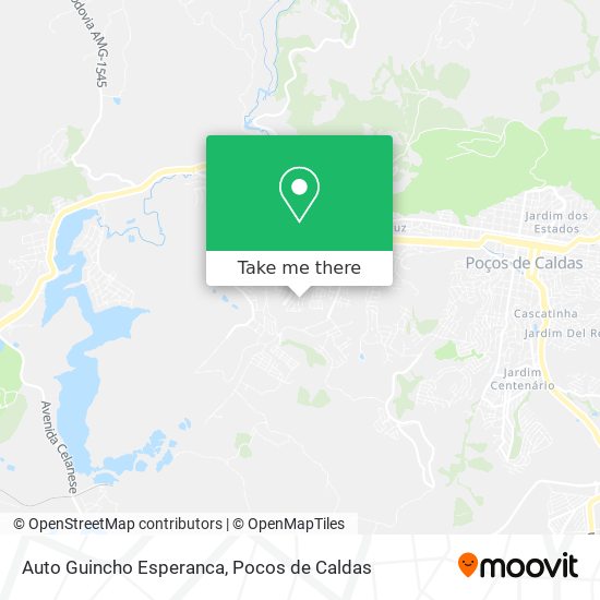 Auto Guincho Esperanca map