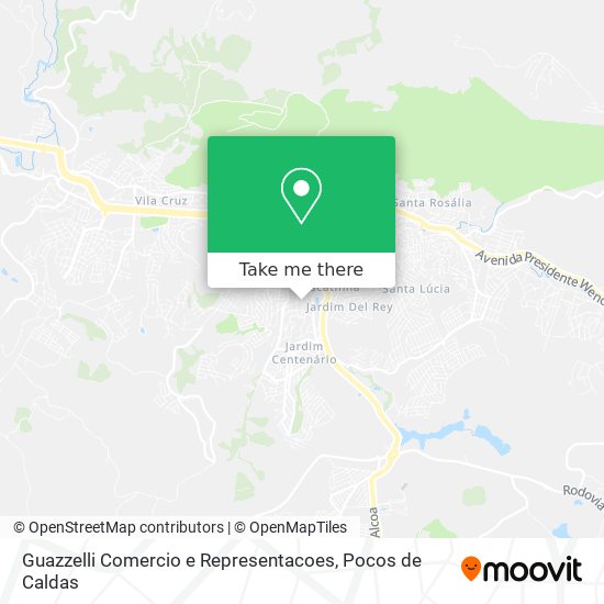 Guazzelli Comercio e Representacoes map