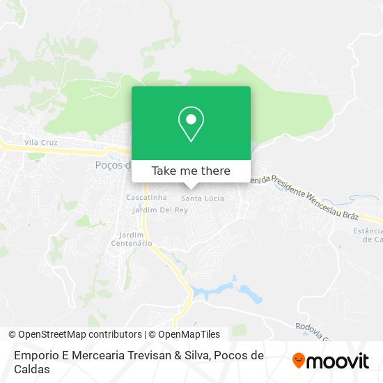 Emporio E Mercearia Trevisan & Silva map