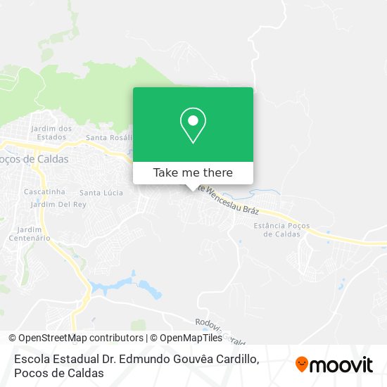 Escola Estadual Dr. Edmundo Gouvêa Cardillo map