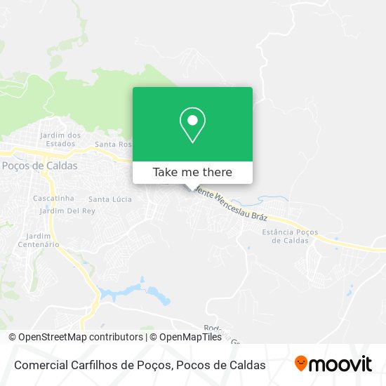 Comercial Carfilhos de Poços map