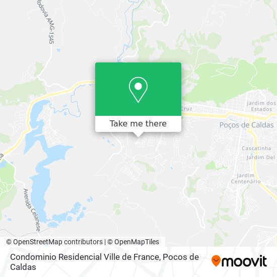 Mapa Condominio Residencial Ville de France